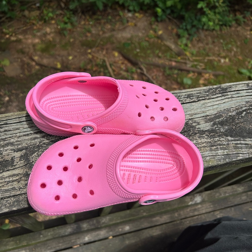 Kids Pink Crocs